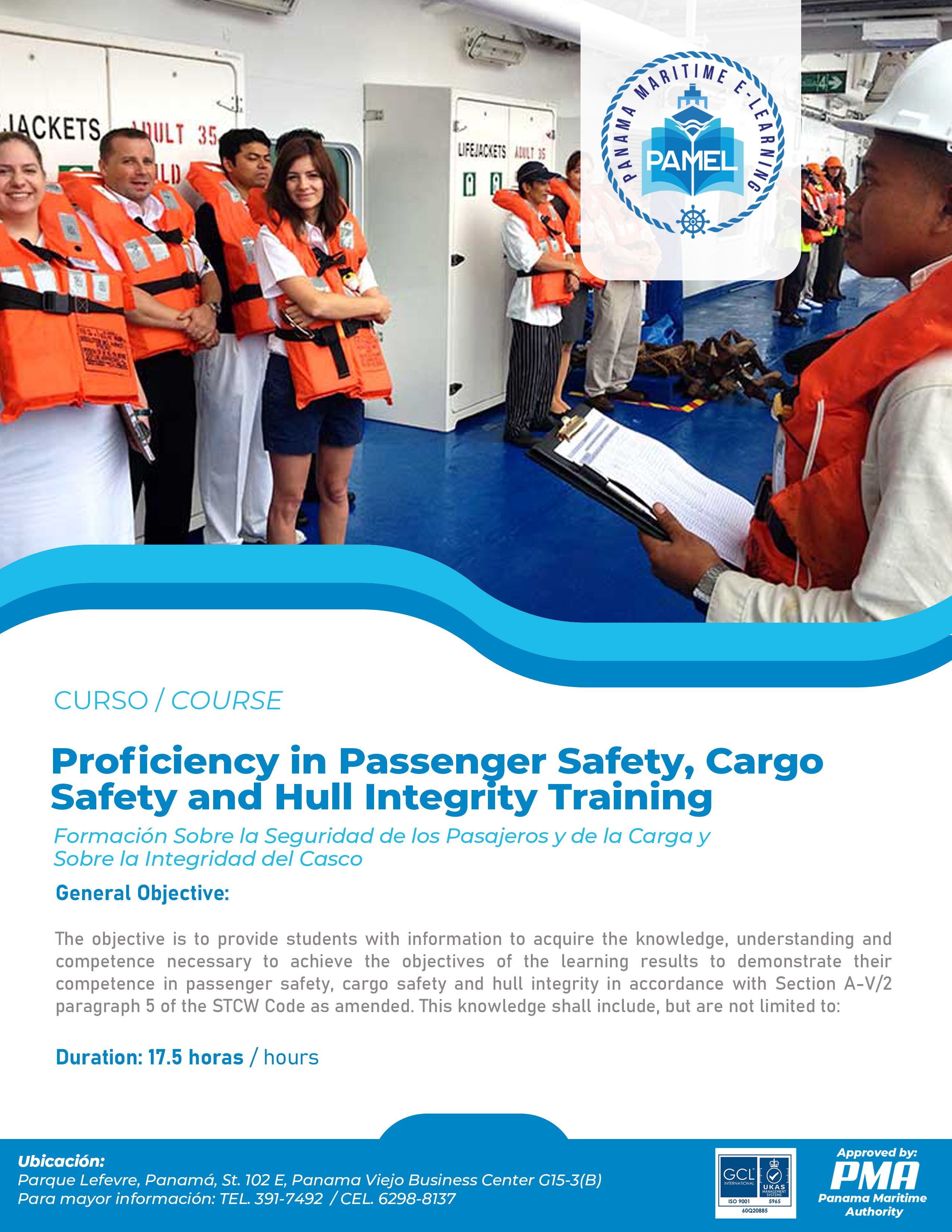Passenger Safety, Cargo Safety and Hull Integrity Training